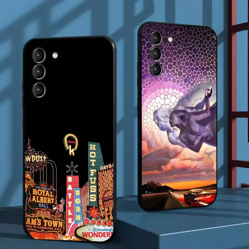 

Band The K-Killers Phone Case For Samsung Galaxy A73,72,51,53,52,71,22,5G,Note,J7,8,9 Soft Black Cover