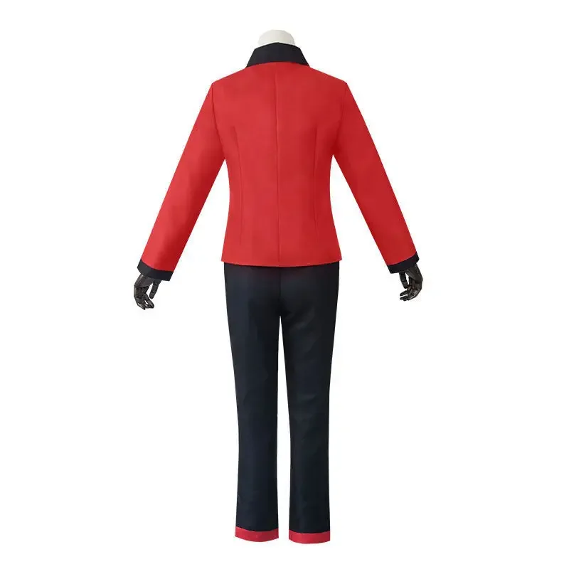 Anime Hazbin Cosplay Hotel CHARLIE Costume Abito Giacca uniforme Vestito Costume di carnevale di Halloween Parrucca Donna Uomo