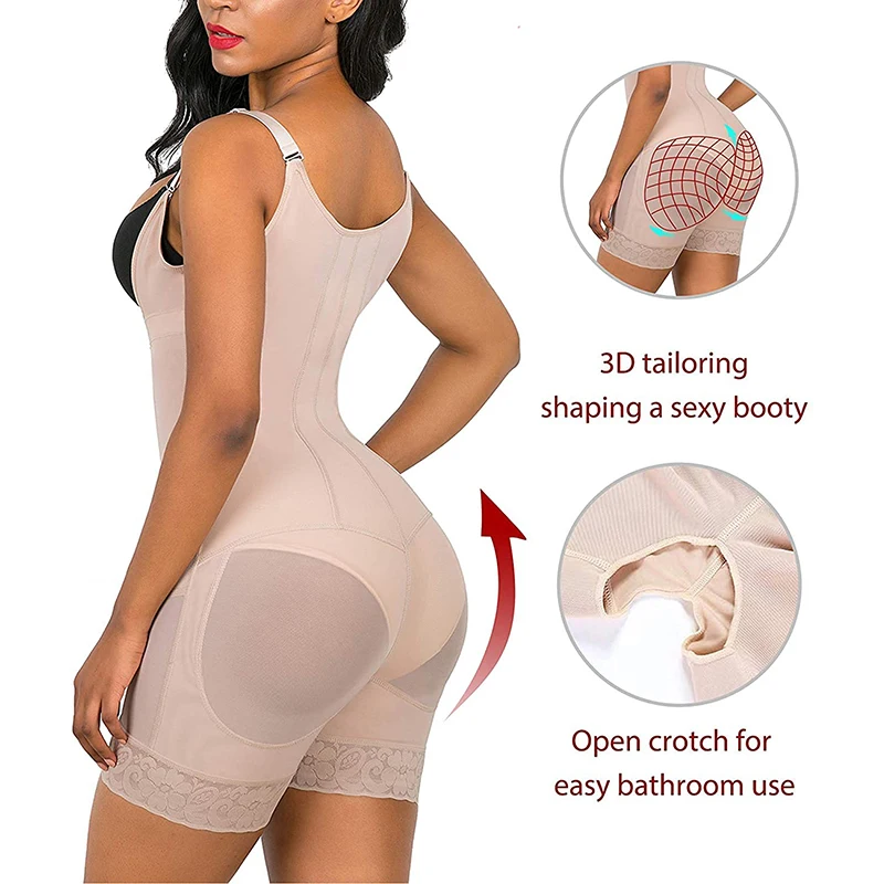 Full Body Shaper Women Tummy Control Postpartum Shapewear Slimming Shaping Girdles Waist Trainer Stomach Reducing Belt Fajas