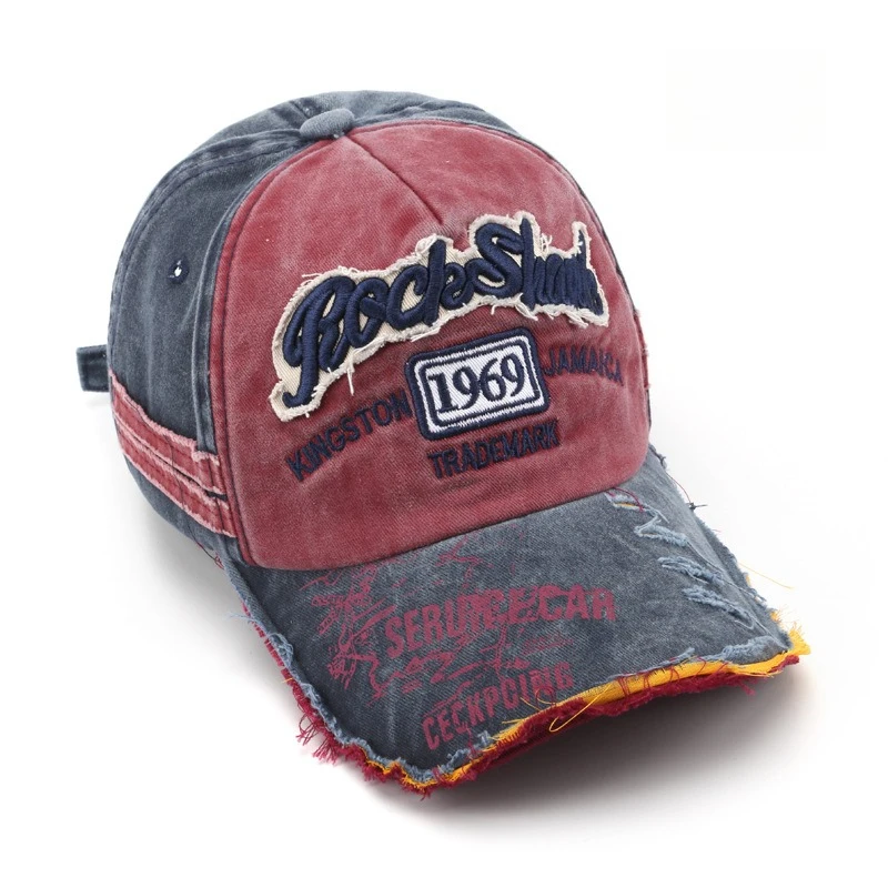 غسلها القطن 1969 التطريز قبعات البيسبول للنساء الرجال الرياضة أقنعة خمر Snapback قبعة للجنسين في سن المراهقة الهيب هوب قبعة العظام أبي قبعة
