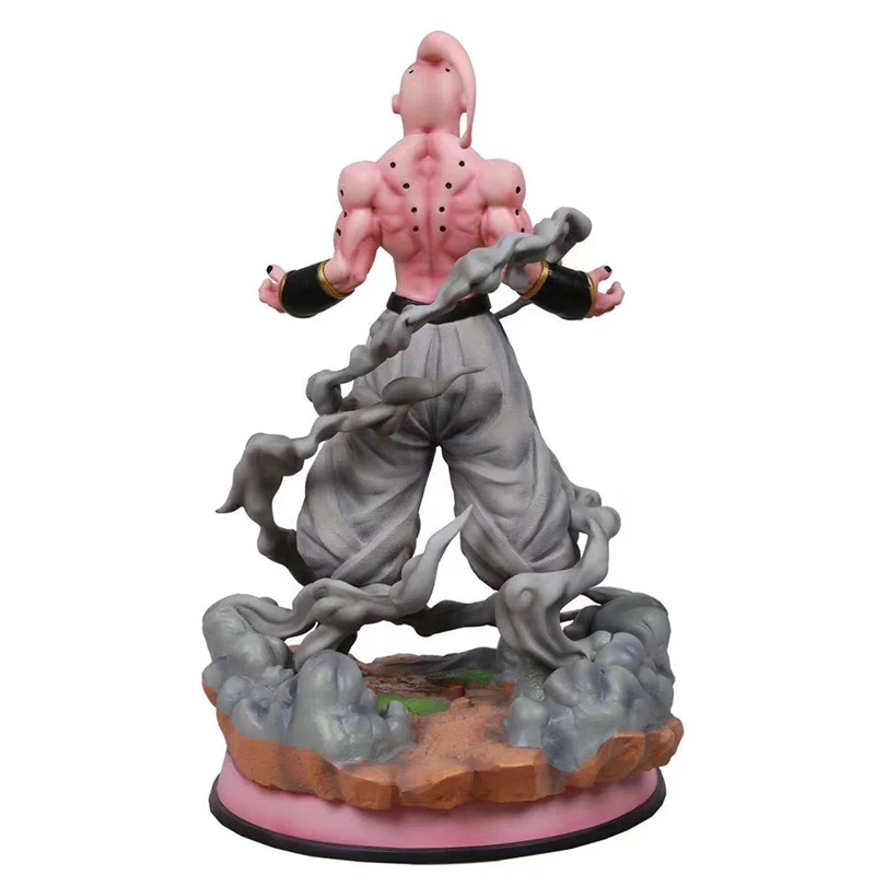 Statue de Combat Dragon Ball Z GK Buu en PVC de 46cm, Modèle Surdimensionné DBZ, Jouet, Cadeau, Collection de Bureau