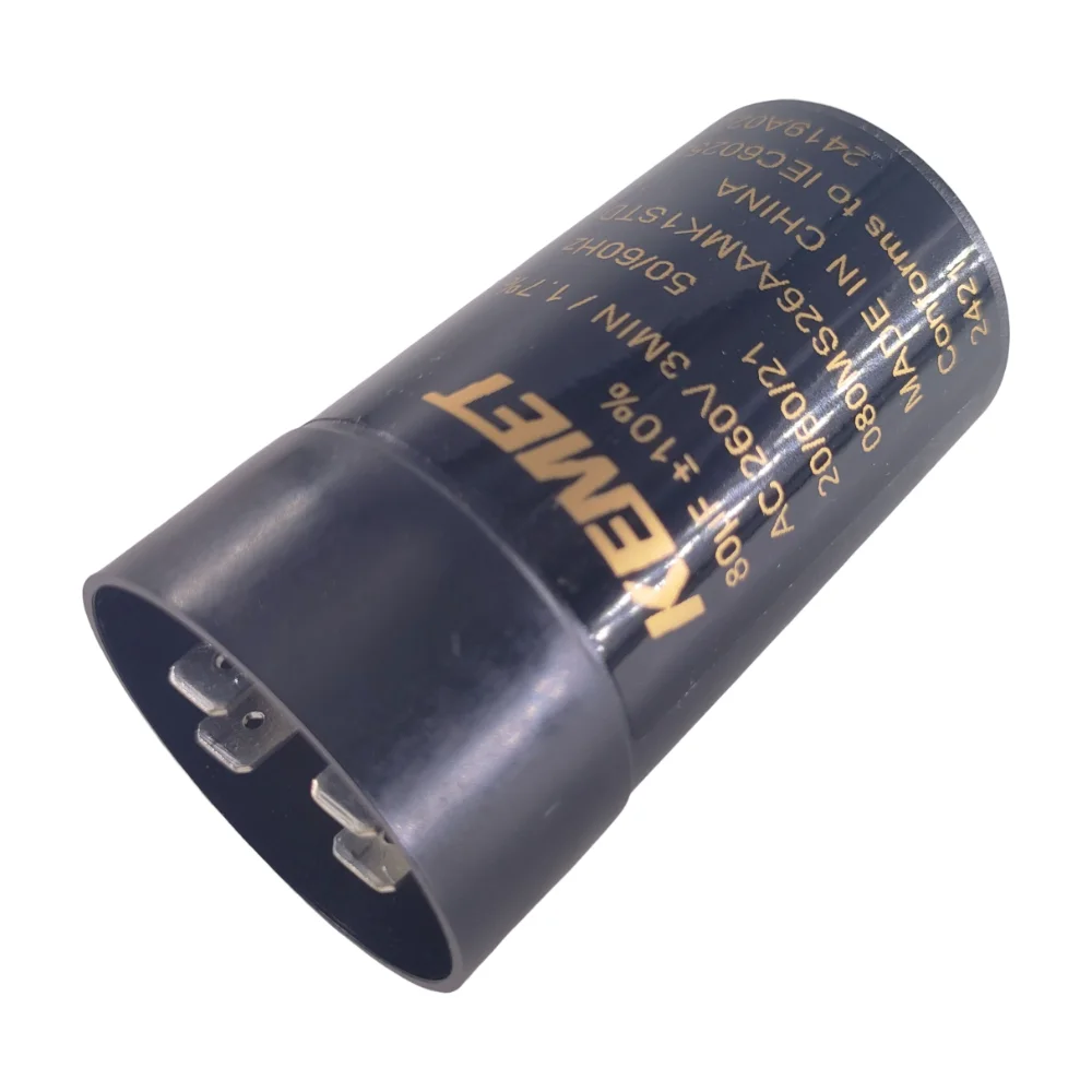جديد لمكثف البداية NGM 60A1D 220072 ENOR 80 فائق التوهج 220/240VAC 75433 شحن KEMET 080MS26AAMK1STD 80 فائق التوهج 260V AC متوافق