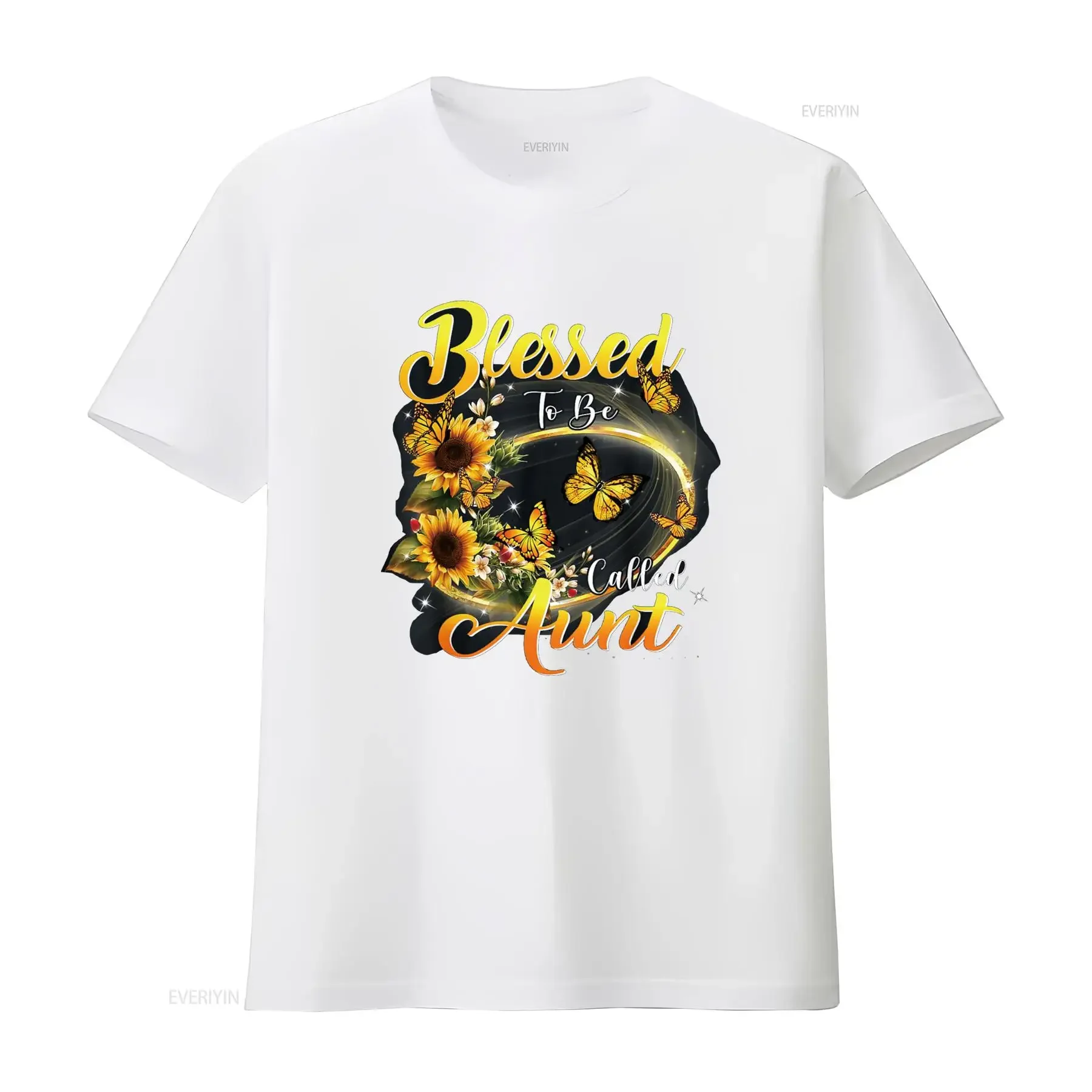 يبارك أن يسمى AunT T Shirt عشاق عباد الشمس مضحك خمر غسلها عارضة مصمم الملابس الشارع الشهير تنفس قليلا