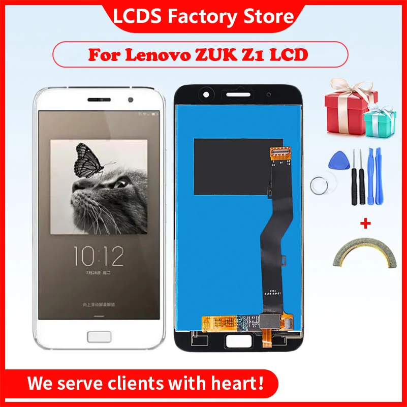 

5.5" Original For Lenovo ZUK Z1 LCD Display+Touch Screen Digitizer Assembly Replacement For Lenovo zuk z1 Screen