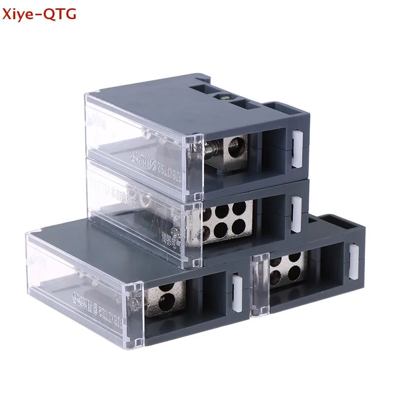 Hot！150A Din Rail Terminal Block Distribution Box One in Multiple out Universal Power Junction Box for Circuit Breaker