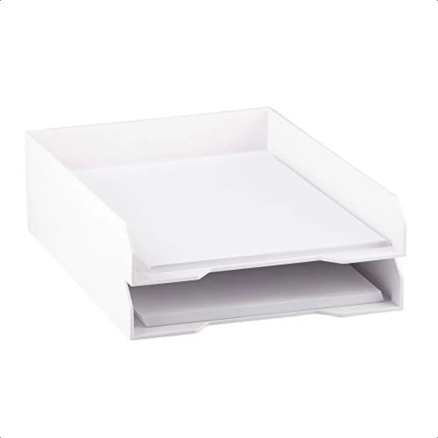 jam-paper-vassoi-carta-impilabili-vassoio-organizer-per-documenti-da-tavolo-bianco-con-lettere-confezione-da-2