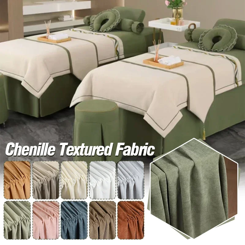 

Premium Chenille Veluet Upholstery Fabric - 100x150cm Soft Textured Material for DIY Sofa Pillows, Bay Window Mats & Home Decor