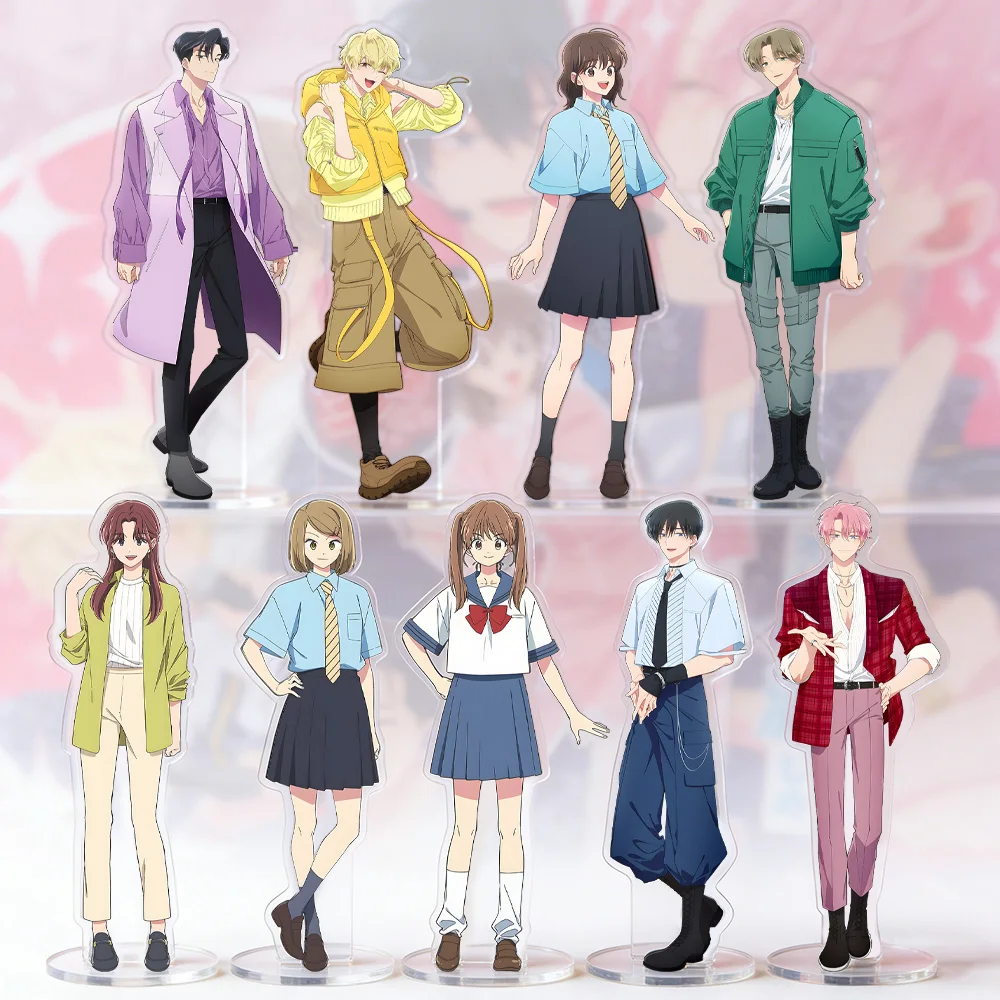 Utage Kinoshita Tamon Fukuhara Ori Sakaguchi Keito Tachibana Rintarō Kai Wataru Fujita Yuina Rinka Kai Llavero Acrílico de Pie