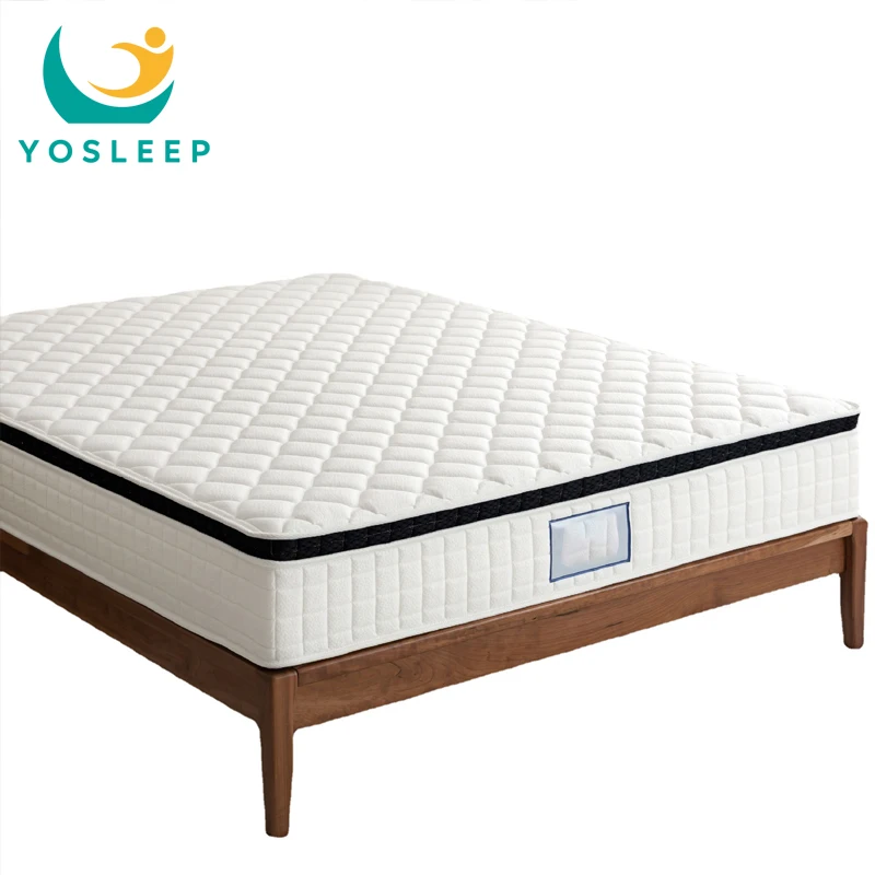 Foshan Factory Wholesale Home Furniture Breathable Memory Foam Mattress Modern Full Size Pocket Spring Mattress For Hotel Villa