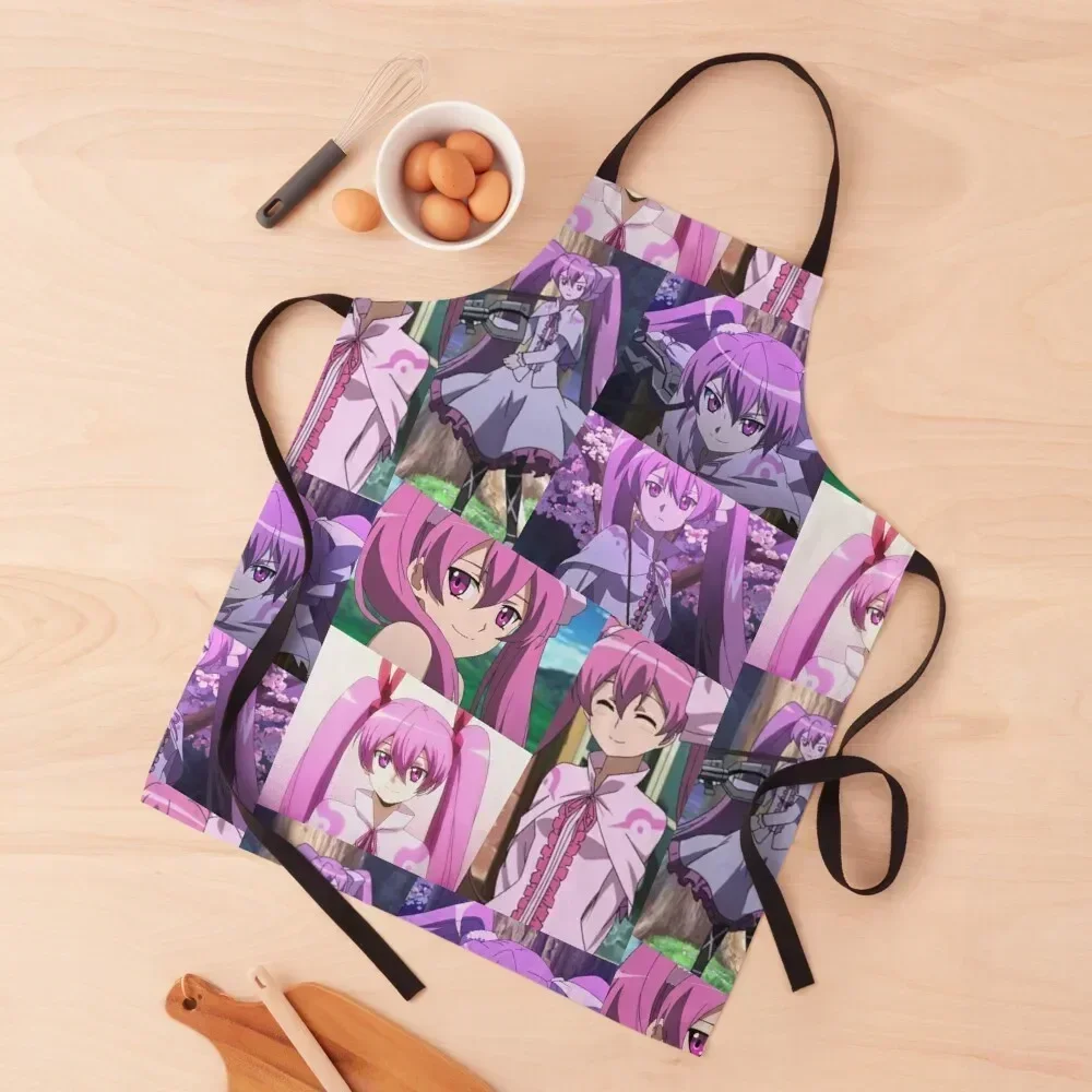 

Anime Akame ga Kill Mine Apron Kitchens Men professional kitchen christmas kitchen cloths Household Items Kitchen Apron