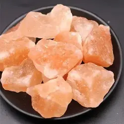 Natural Himalayan Rock Salt Chunk For DIY Mineral Reiki Aquarium High Quality Pink Crystal Gravel