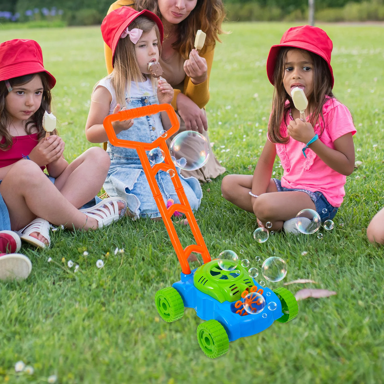 1Set Bubble Machine Cartoon Cart Shape Electric Bubble Maker Kid Blower Creative Lightweight Portable Gift Fun Play