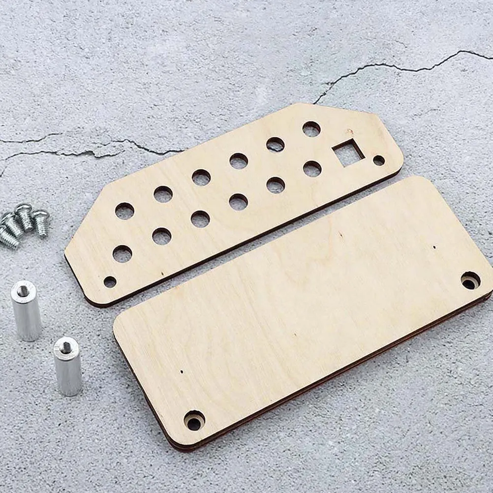 Craft Tool Holder Natural Wood Tool Shelf Organizer for Stamping Carving Polishing Tools Home Studio Workshop