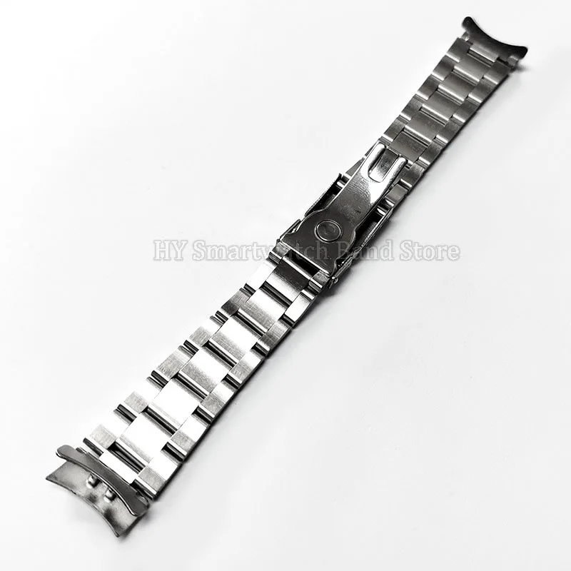Stainless Steel Watch Strap 20mm for Rolex Water Ghost for Daytona Oyster Wrist Band Curved End Metal Bracelet Watch Accessories