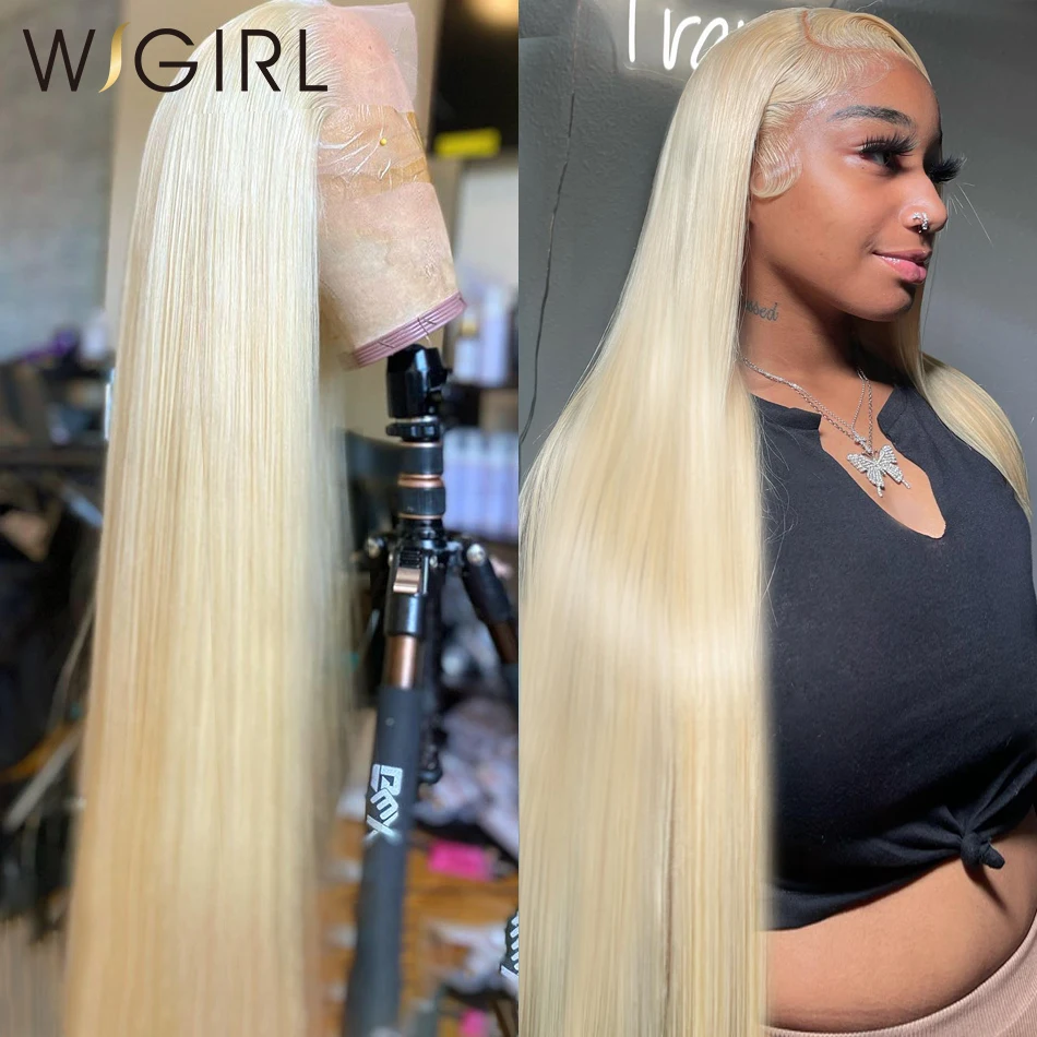 Wigirl 613 Honey Blonde 13x6 Lace Frontal Wig Straight 13x4 Lace Front Human Hair Wigs 5x5 Lace Closure Wig For Women