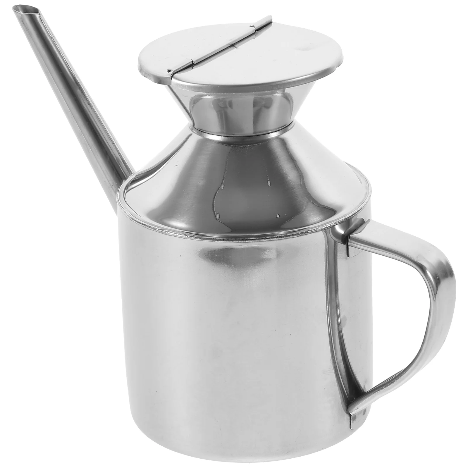 

Lecythus Stainless Steel Oil Pot Coffee Syrup Bottle with Handle Multi-function Dispenser