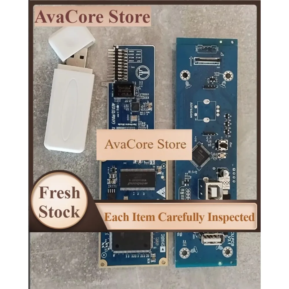 AvaCoreDSP Electronic Frequency Divider ADI SHARC ADSP-21489 Development Board