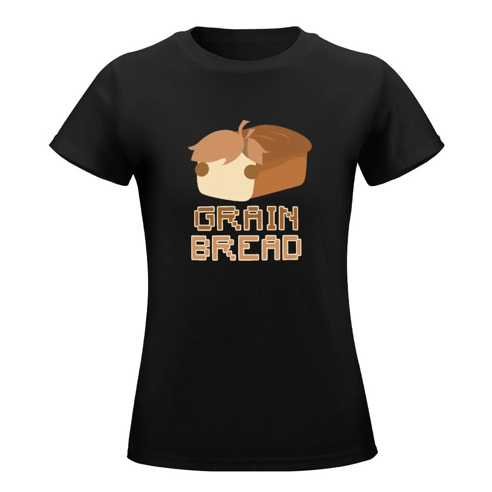 The Grain Bread T-Shirt oversized graphics hippie clothes plain t shirts for Women