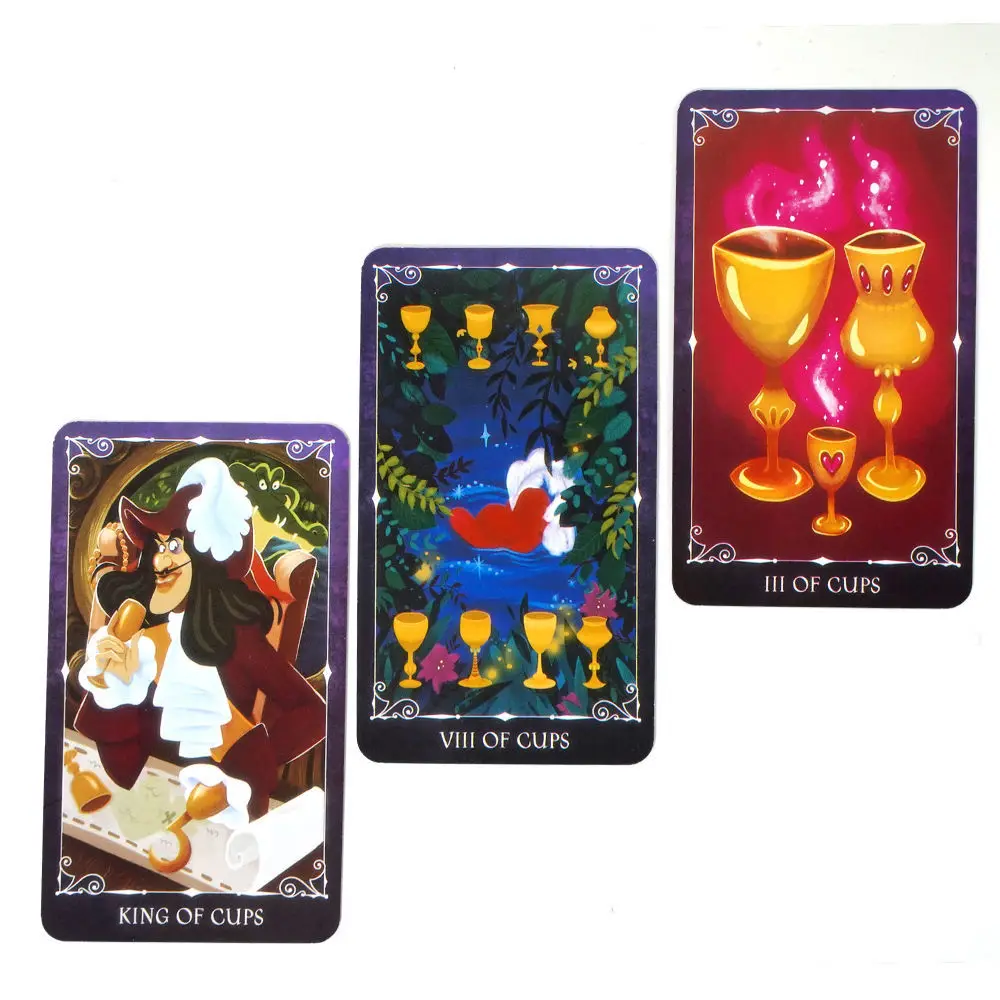 The Villians Tarot Cards Deck Christmas Oracle Deck English Visions Divination Edition Borad Playing Games Party Astrology Cards