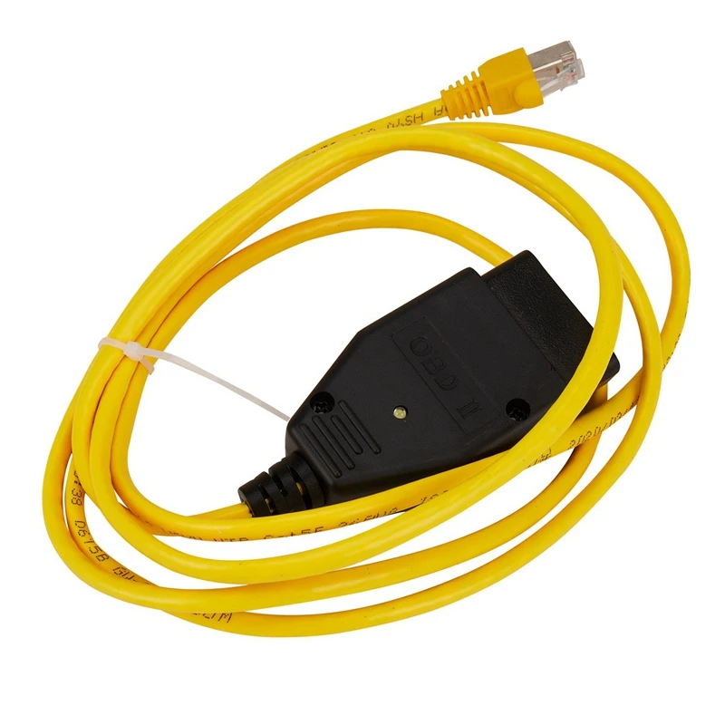 2X For E-SYS Icom For Bmw Enet Ethernet To Obd Interface Cable Coding F-Series Diagnostic Cable