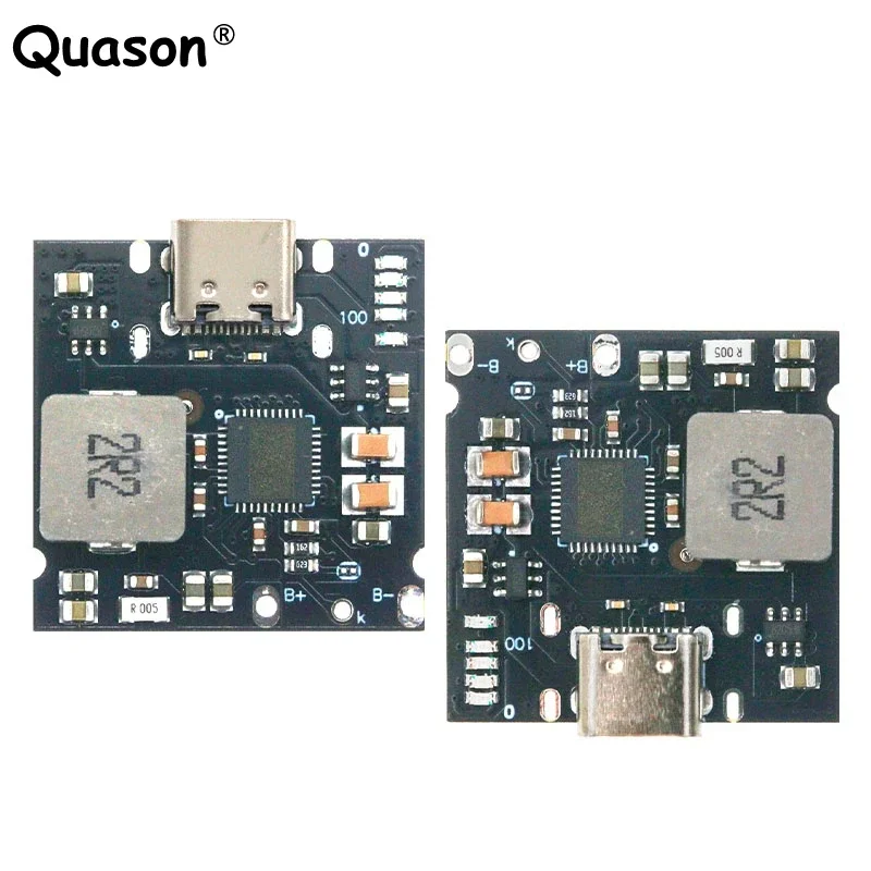 QC4.0 QC3.0 Type-C USB 5V 4A Boost Converter Step-Up Power Module Mobile Power Bank Accessories With Protection LED Indicator