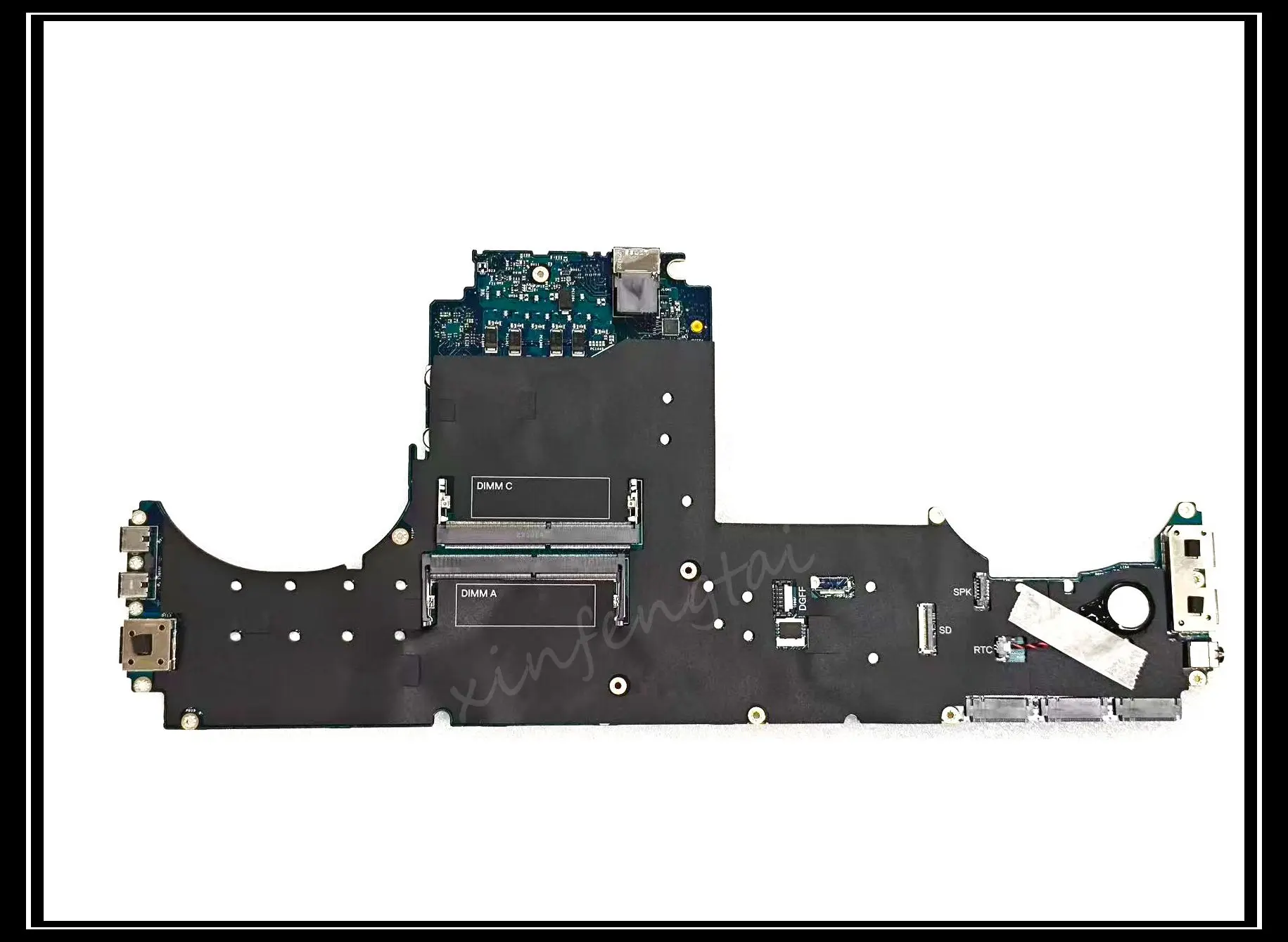 LA-J181P For Dell Precision 7750 Laptop Motherboard DDR4 RAM With i5 i7 W CPU 100% Test Work