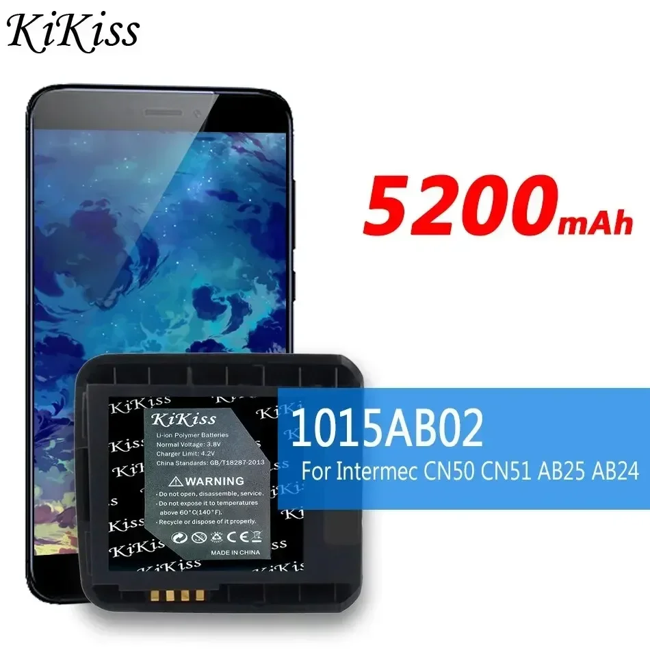 

Reliable Power Supply 5200mAh Handheld Scanner Battery Premium Replacement For Intermec CN50 CN51 AB25 AB24 1015AB02
