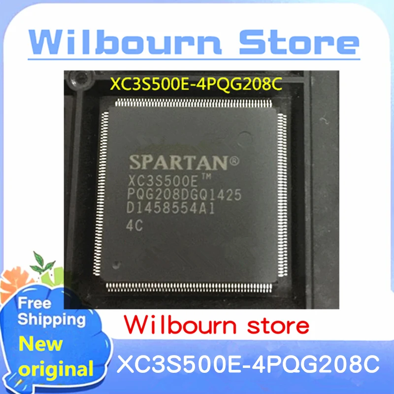 

2PCS~10PCS/LOT XC3S500E-4PQG208C XC3S500E-4PQ208C XC3S500E-PQG208 XC3S500E 4PQG208 QFP208 100% New Spot stock