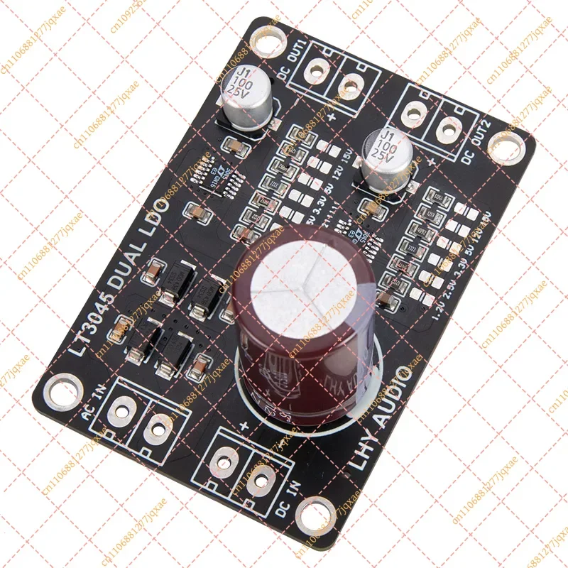 LT3045 Dual-Channel Regulated Power Supply, Ultra-Low Noise Linear Regulator for DAC