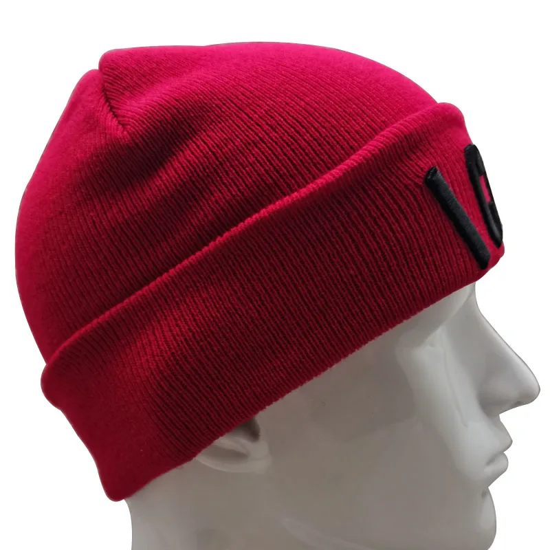 New unisex winter hat plus fleece warm hat fashion brand ICON wool hat men and women outdoor thickening ski sports knitted hat