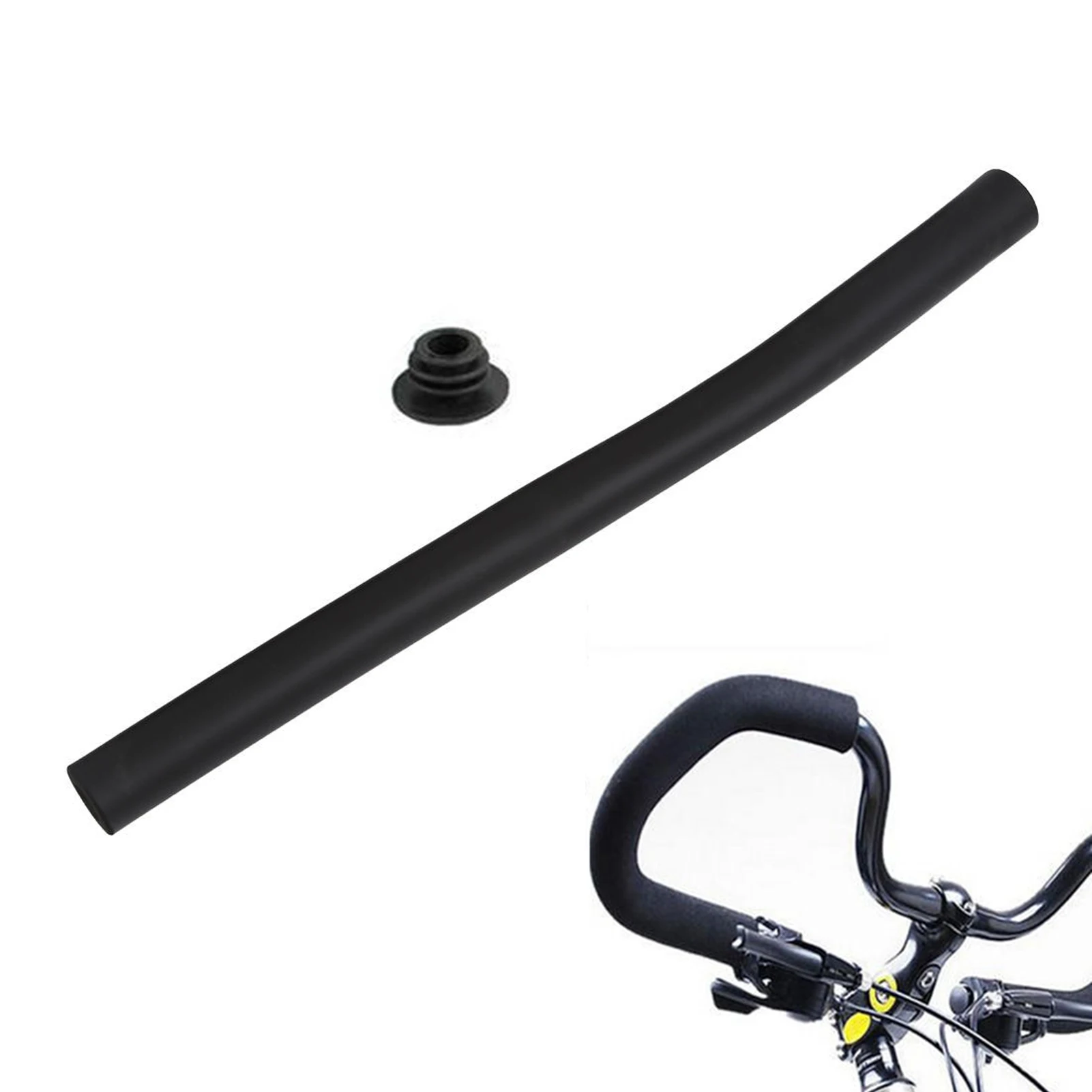 1 PC Ultra Light Anti-Slip Antiskid Soft Silicone Foam Handlebar Mountain Bike Bicycle Grips Outdoor Sports Cyling Tools