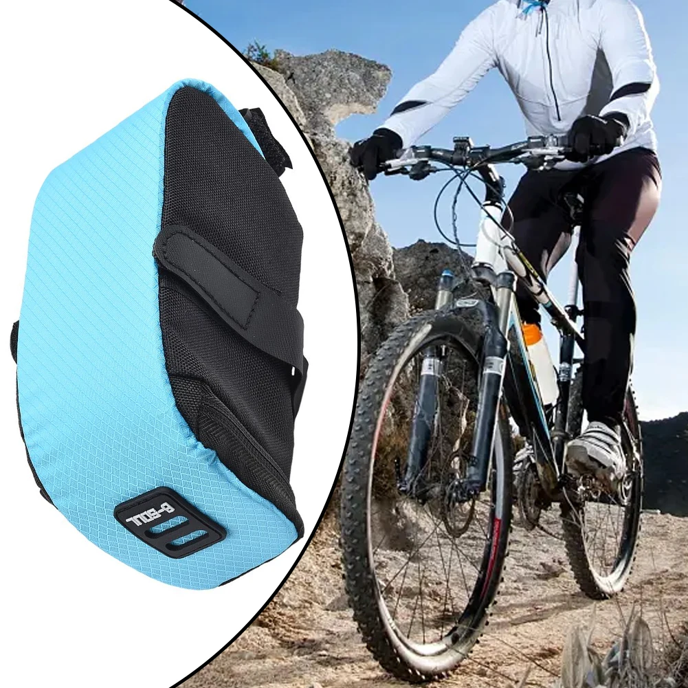 Bicycle Bag Bike Saddle Bag Hot Sale Cycling Seat Tail Pouch Foldable Seatpost Storage Bag Backpack Bicycle 15x7x7cm Accessorie