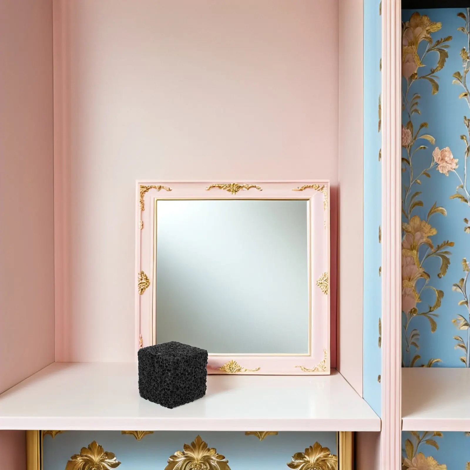 

Ароматизированные кубики из черного вулканического камня для ароматерапии, DIY-поделок, домашнего декора, набор пассивных камней-диффузоров для масел