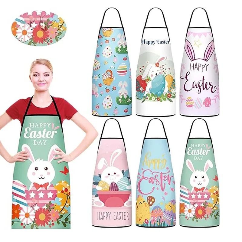 novo-conjunto-de-6-aventais-de-pascoa-com-estampa-de-coelhos-e-ovos-aventais-impermeaveis-com-alca-para-mulheres-presente-para-cozinhar-e-assar-nas-festas