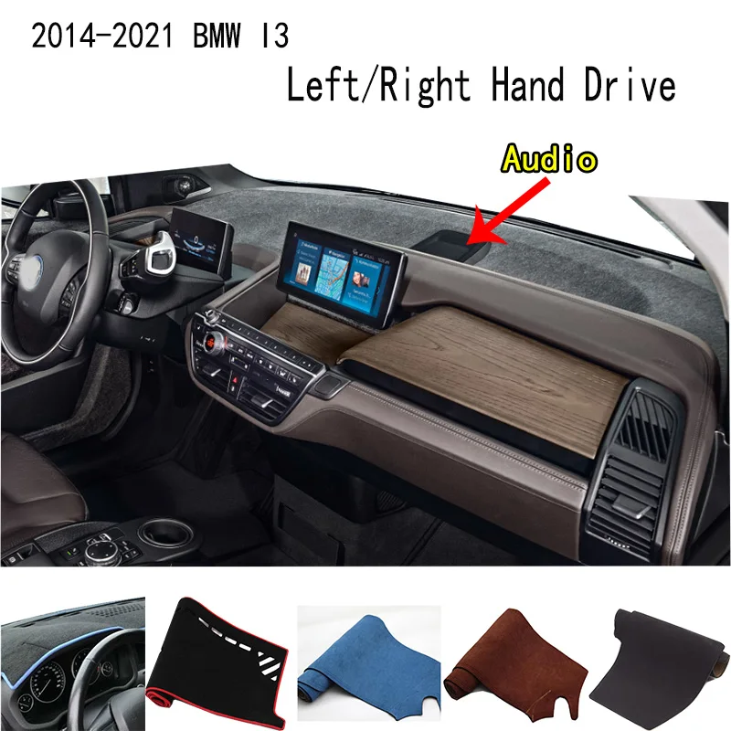 For 2014-2021 BMW I3 I3s Accessories Dashboard Cover Instrument Panel Dash Mat Dashmat Protective Pad