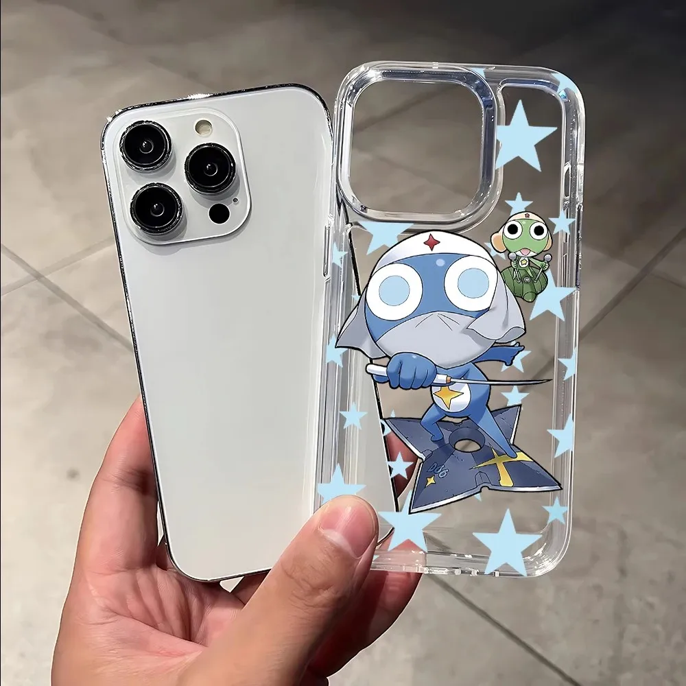 Keroro Gunsous Frog Phone Case for Samsung Galaxy A56 A36 A26 A55 A35 A05S A15 A54 A34 A24 A14 A05 A13 A73 A53 4G 5G Back Cover