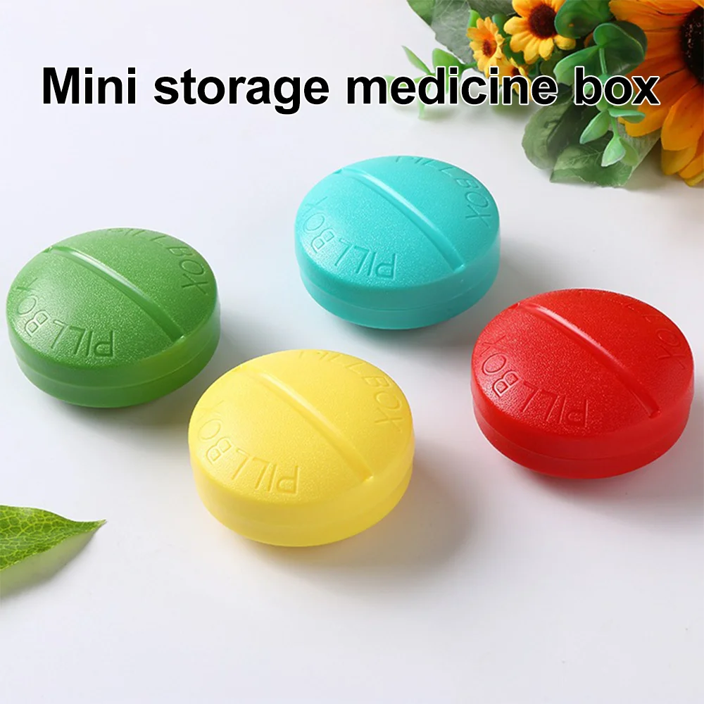 Portable Creative Sealed Pill Box Mini Waterproof Delicate Storage Medicine Multigrid Travel Health Small Pill Box