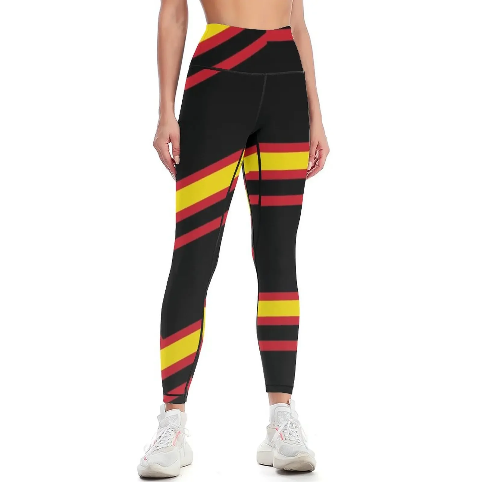 

Rubber Pride Flag Leggings legings for fitness sports for gym Womens Leggings