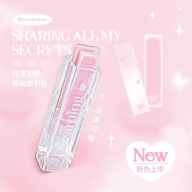 

120sheets Creative Lip Glaze Index Sticker Gradual Change Blush N Times Sticker Marked Message Pet Kawaii Stickers Sticker