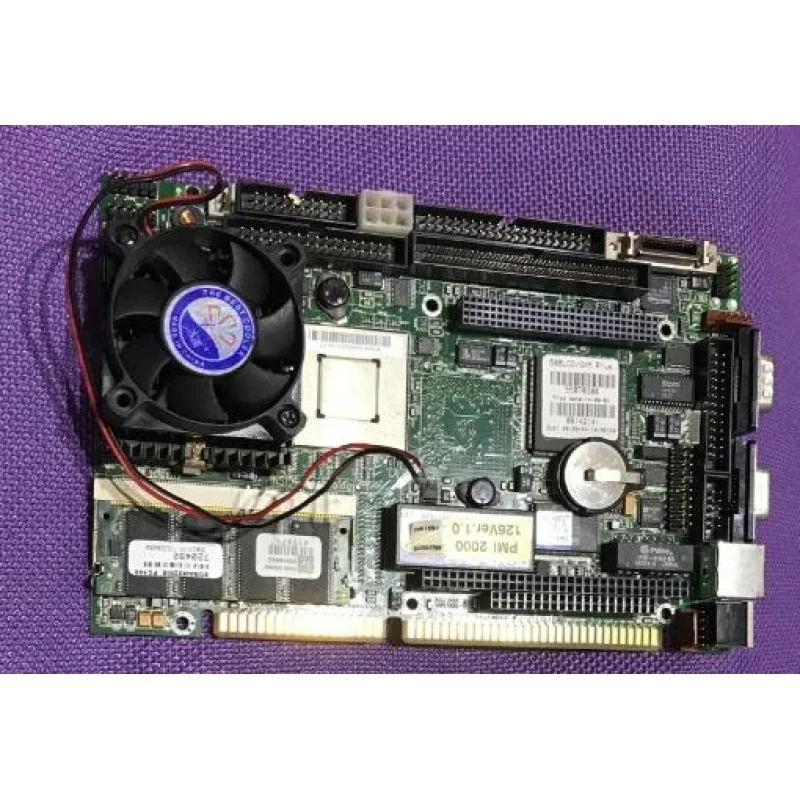 Tarjeta Madre Industrial 100% OK 586LCD/GXM Plus STD Original IPC ISA Bus, Tarjeta de CPU de Medio Tamaño PICMG1.0 con CPU y RAM