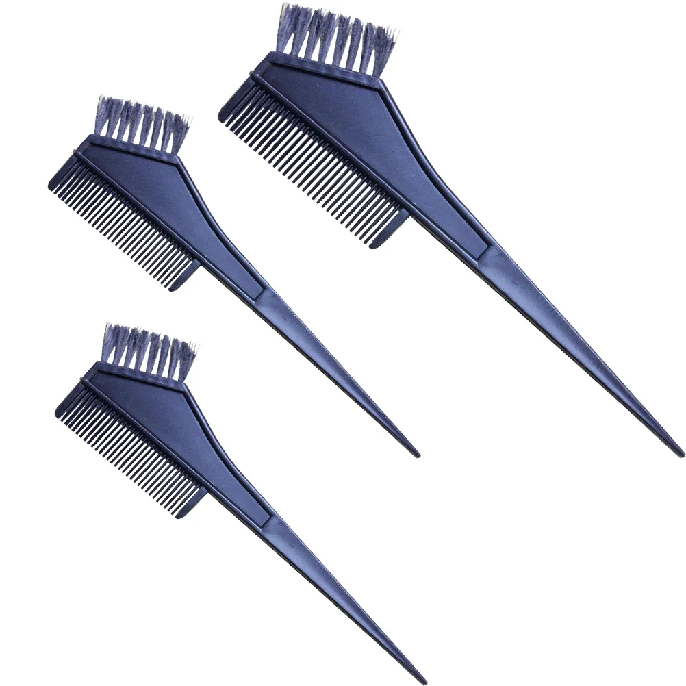 2 pezzi spazzola per tintura per capelli pettine per tintura design delicato facile da usare impugnatura ferma per salone di parrucchiere spazzola per tintura per capelli