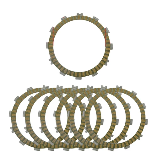 Imagen 1 del producto LOPOR 7 Uds. Placas de discos de embrague de calle fibrosos para motocicleta HONDA CR250 CRF450 CR480 CR500 XR500 XR600 XL600 NX650 VF700