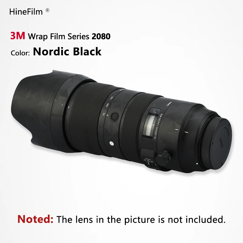 Hinefilm Skin for Sigma 70-200 f2.8 EF Mount Lens Skin for Sigma 70-200F2.8 Sports Lens Sticker 70200 Wrap Cover 70 200