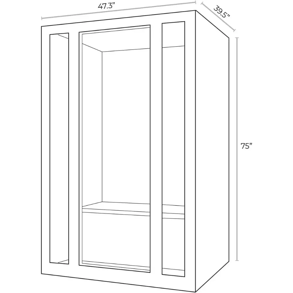 2 Person Canadian Hemlock Low EMF Far Infrared Sauna for Up To 2 People Infrared Sauna for Living Romm Lifestyles Joyous