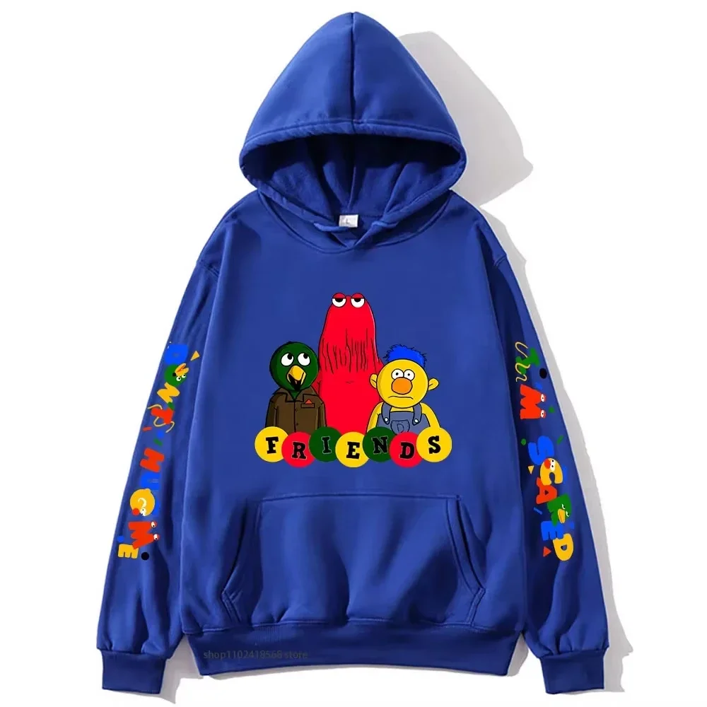 2025 Meme-dont Hug Me Im Scared Hoodies Cartoon Graphic Sweatshirts for Women Men's Unisex Sudaderas Boys_girls Clothing Y2k