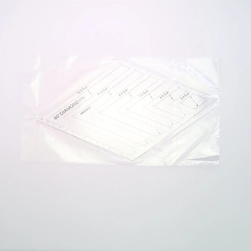 

Patchwork Quilting Ruler Sewing Clothes Making Cutting Tailor Craft Transparent Acrylic High Toughness Easy Use Common
