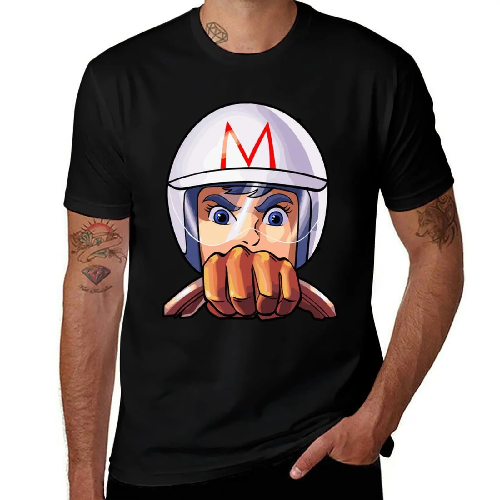 

Mach 5 T-Shirt man tshirt t shirts for man pack white T-Shirt