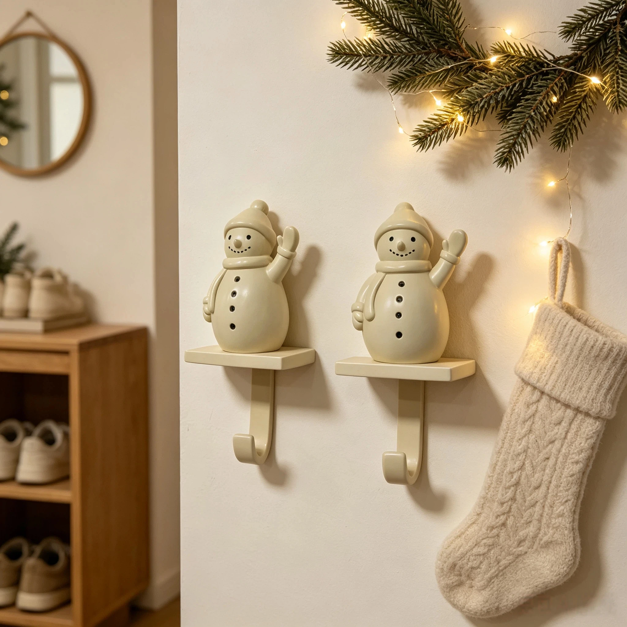 Простой настенный крючок-украш – обзор и цена Christmas Stocking Hanging
