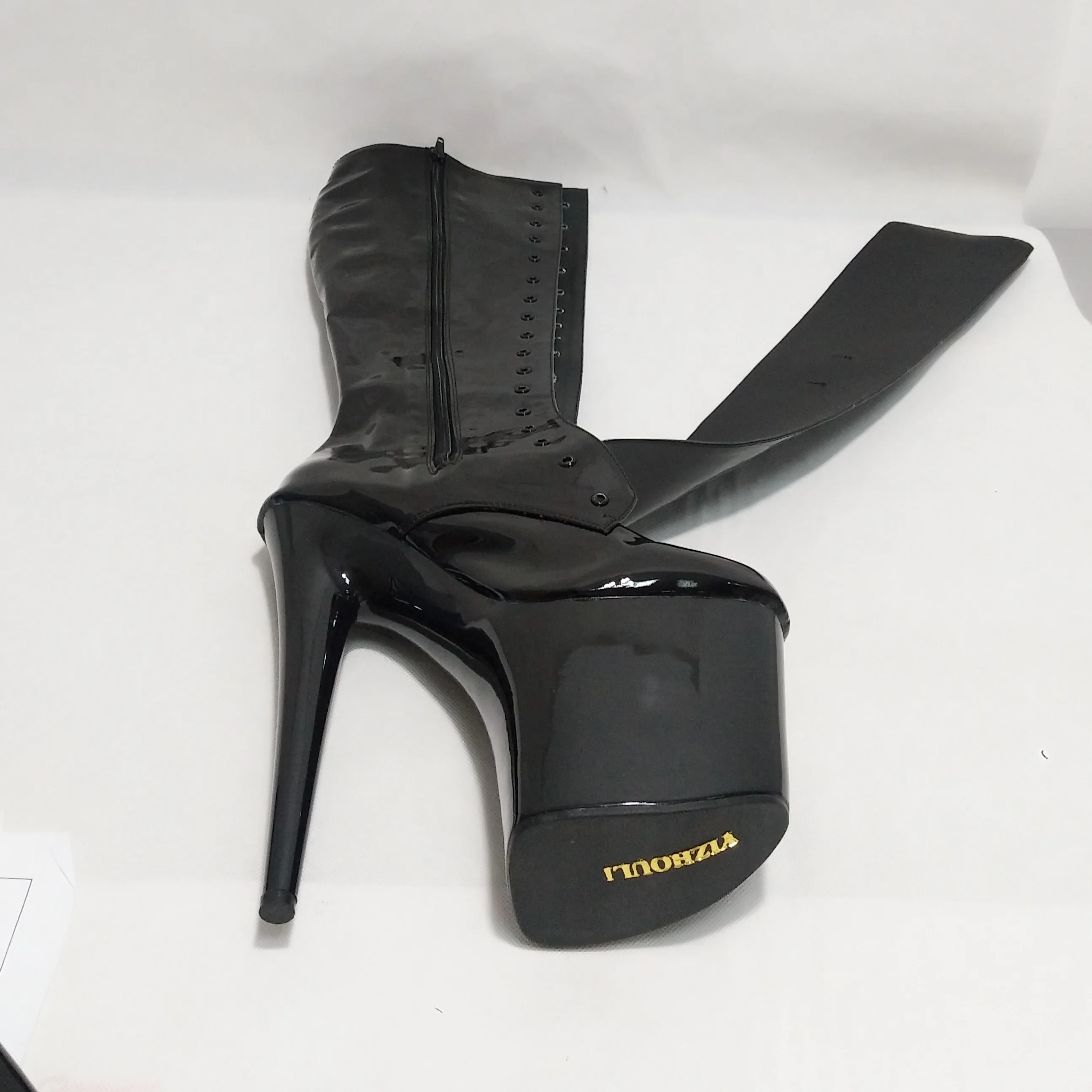 Sexy Supermodels Laufsteg Schuhe Super High Heels Schuhe 20cm Requisiten Nachtclub Paris Mode Tanz schuhe