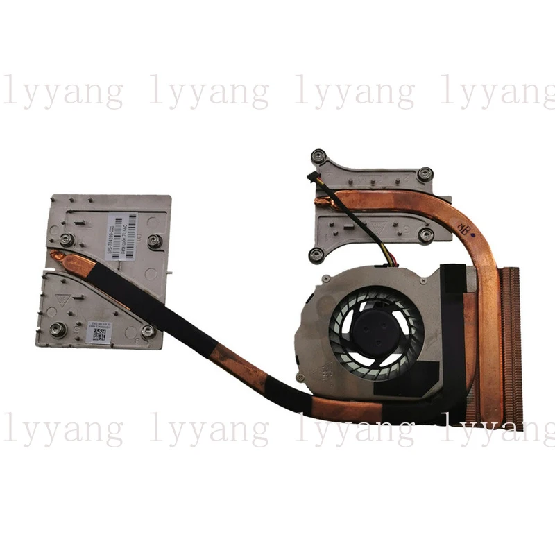 f  FOR HP Zbook 15 G1 G2 Cooling Fan Module Heat Pipe 734289-001